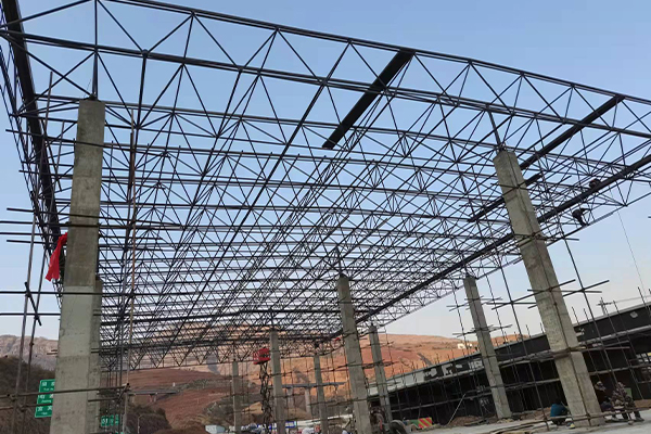马鞍山钢结构网架图片